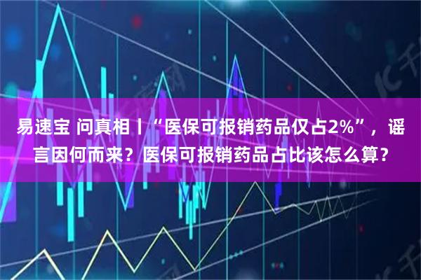 易速宝 问真相丨“医保可报销药品仅占2%”，谣言因何而来？医保可报销药品占比该怎么算？
