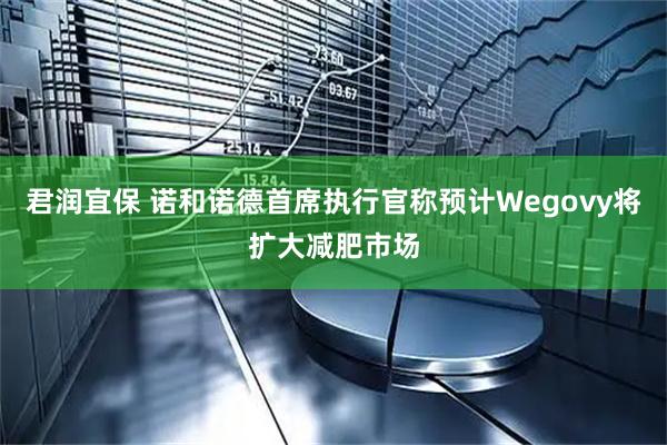 君润宜保 诺和诺德首席执行官称预计Wegovy将扩大减肥市场